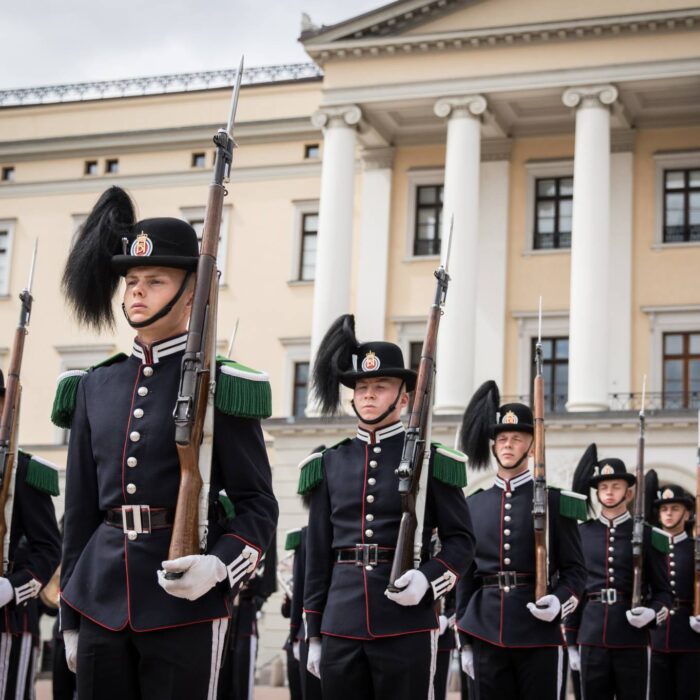 Korpsdag med Hans Majestet Kongens Gardes 3. gardekompani