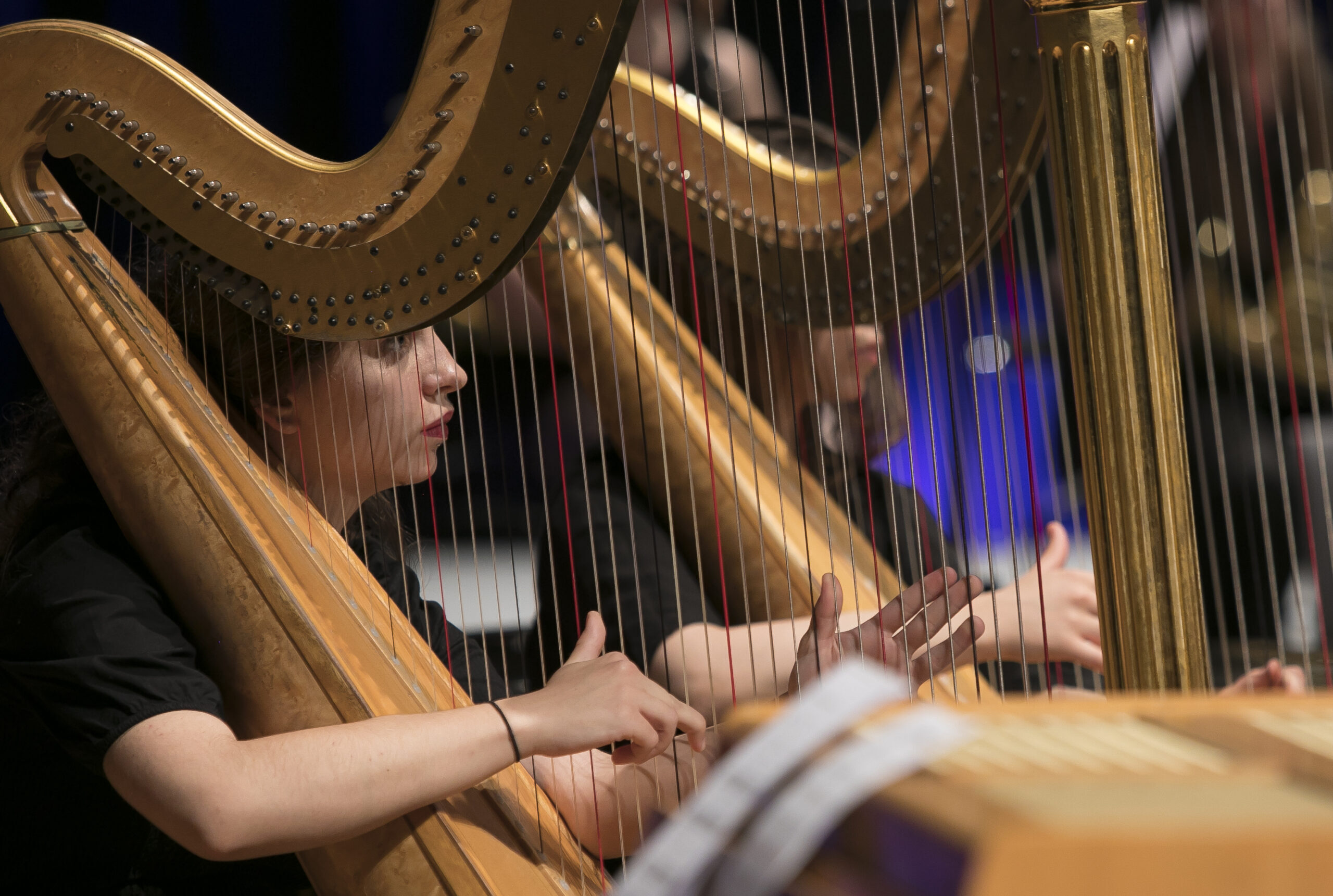 Perkusjon og harpe – Ungdomssymfonikerne